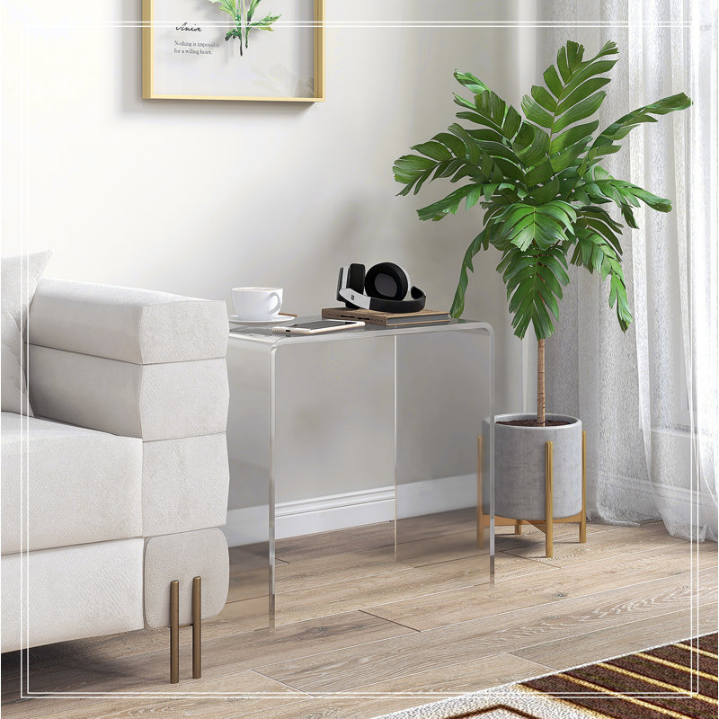 Rectangular Coffee Table with Manufactured Wood Table Topand Shelf