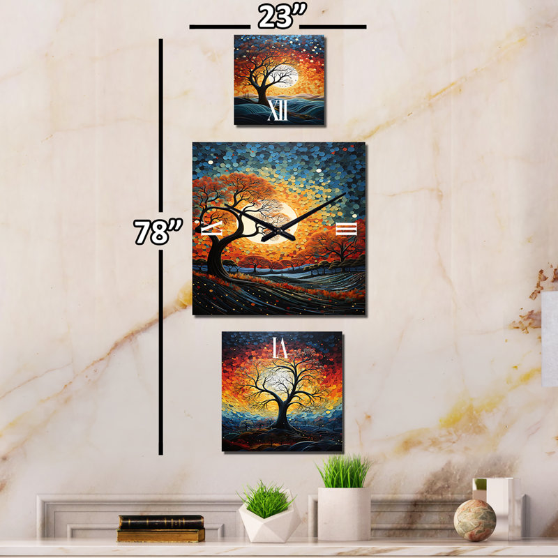 Karlianys Metal Wall Clock