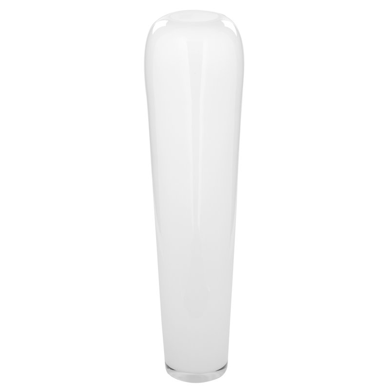 Tutzi Handmade Glass Floor Vase, 70cm H x 21cm W x 21cm D.