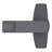 Deckard Centerset Bathroom Faucet with Drain Assembly