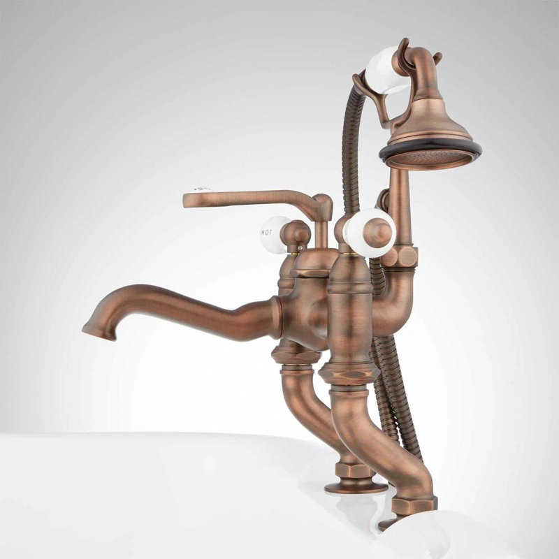 Glenwood Deck Mounted Roman Tub Faucet, Oil Rubbed Bronze
