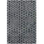 Parson Gray Wool Floral Area Rug in Black And Gray-1473778313