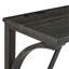 Ensemble de table de bar avec prise de courant, ensemble de table de bar et de chaises, ensemble de table de salle à manger 4 pièces, ensemble de table de petit déjeuner industriel, pour salon, salle à manger, salle de jeux