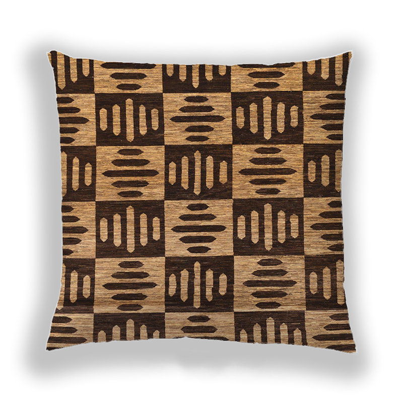 Coussin Abstract 14, Microsuède