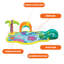 Tapis de jeu gonflable avec glissade pour enfants Banzai Splish 'N Splash