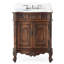 Ensemble de meuble-lavabo simple 31 "avec miroir Digennaro-508124722