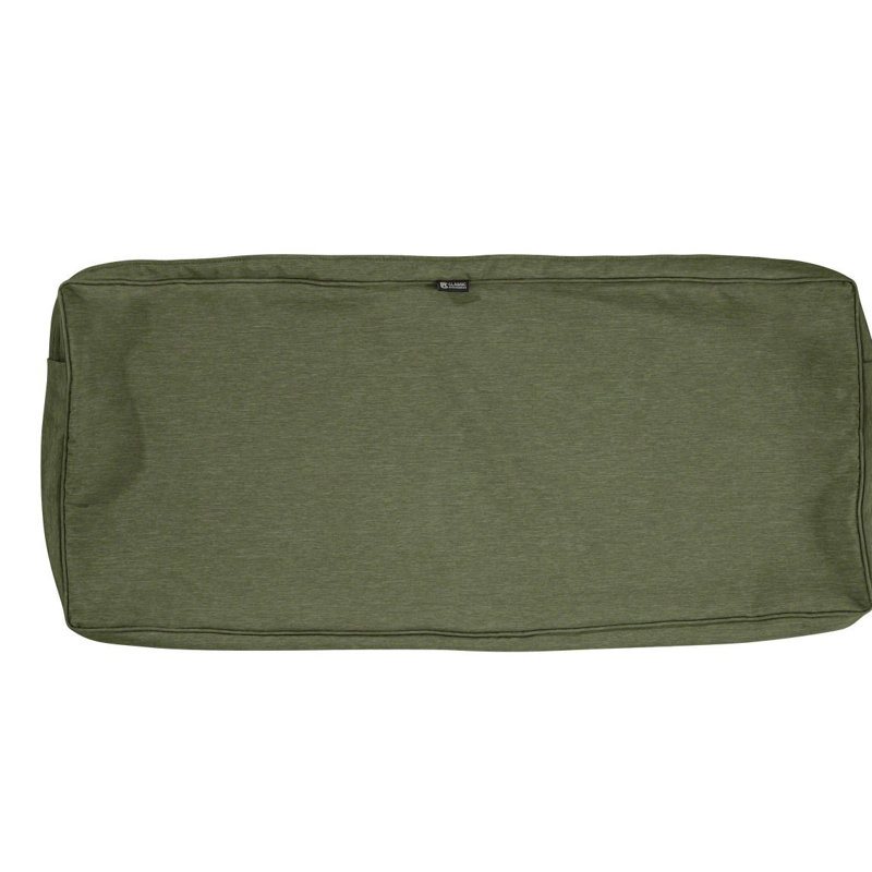 Pina Outdoor 3'' Bench Cushion Cover, 3" H X 42" W x 18" D, Fern Green