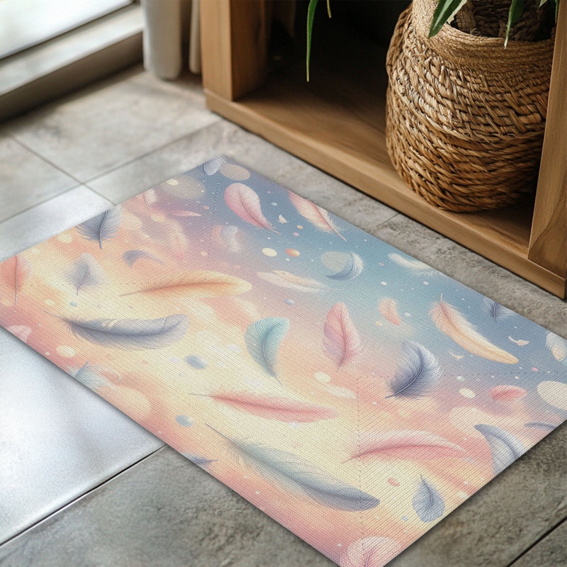 Tapis tressé Airy Feathers, Rectangulaire 3 pi x 5 pi