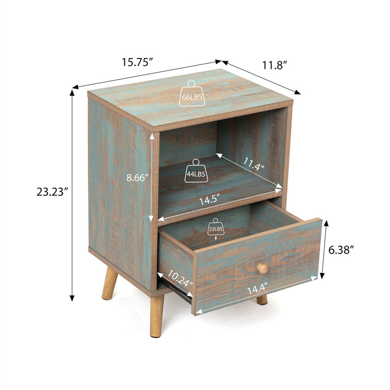 Table de chevet Kontxesi