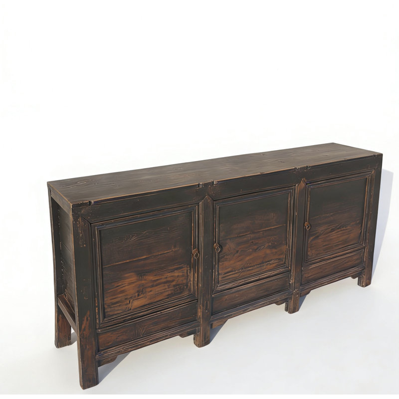 Buffet noir 3 portes
