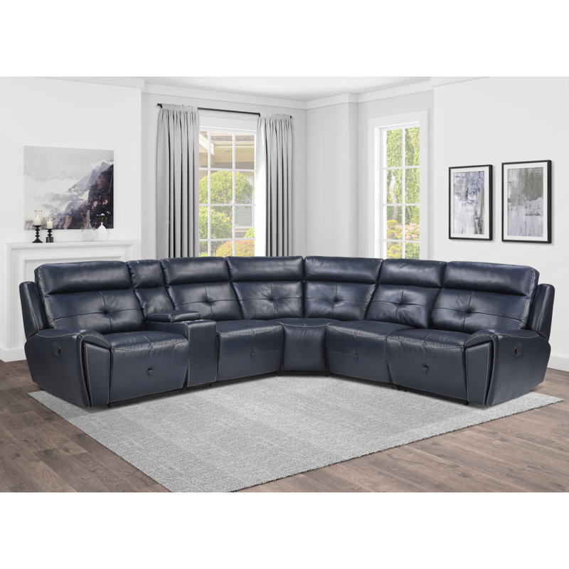 Canapé modulaire inclinable 6 pièces Exira