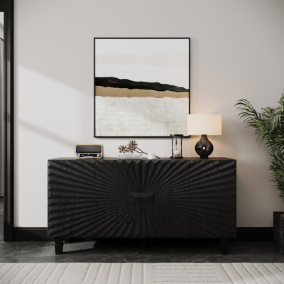 Sideboard With 4 Doors And Storage
