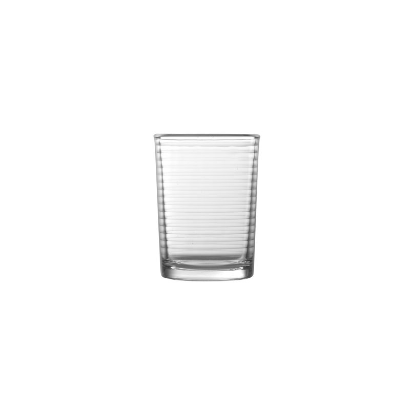 Fortessa Basics Arcade Everyday Stackable Quality Super Clear Glassware Kitchen And Barware Great For: Mixed Drinks/Cocktails, Water, Juice, Iced Tea, Soft Drinks., Double Old Fashioned/Rocks, 13 Ounce