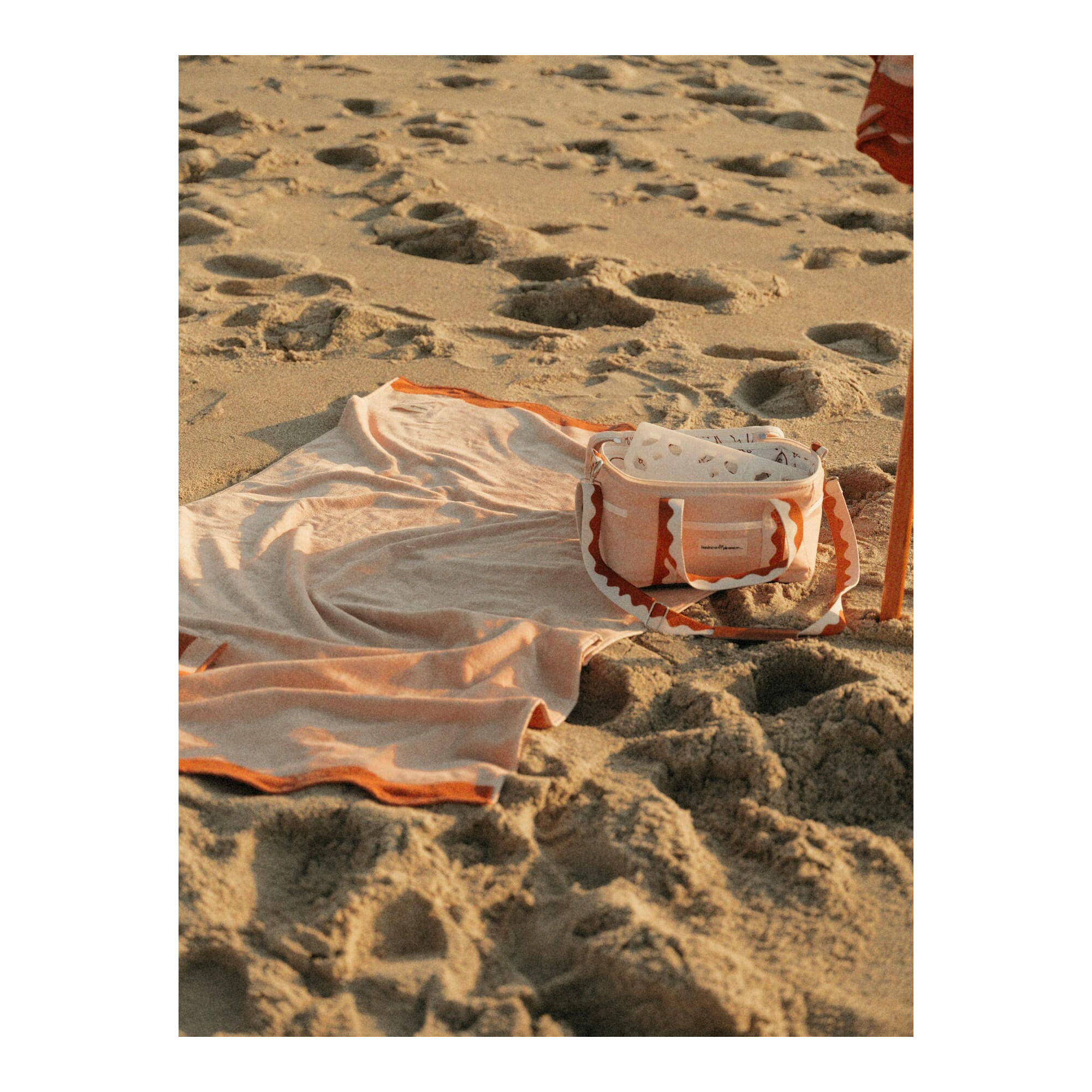 BEACH TOWEL - RIVIE, Rivie Pink