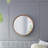 Round wall mirror
