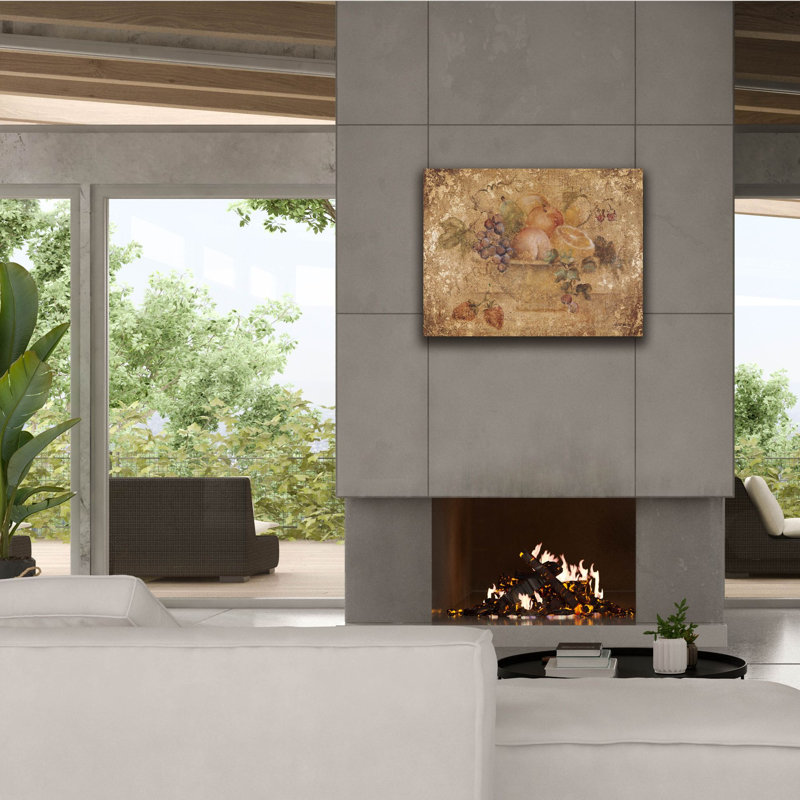«Summer Harvest» par Cheri Blum, art mural sur toile, H 26 po x l 34 po x P 1,5 po