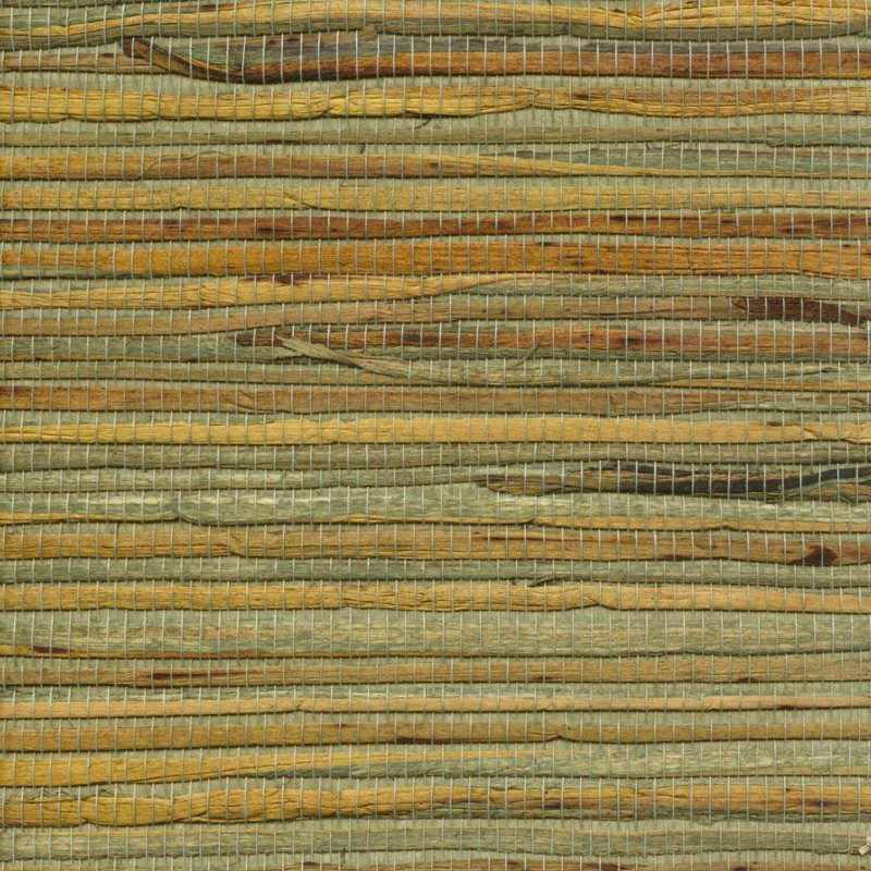 Papier peint Designer Grasscloth by the Roll, Sauge