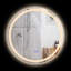 Alburquerque Glass Flat Wall Mirror-1675713277