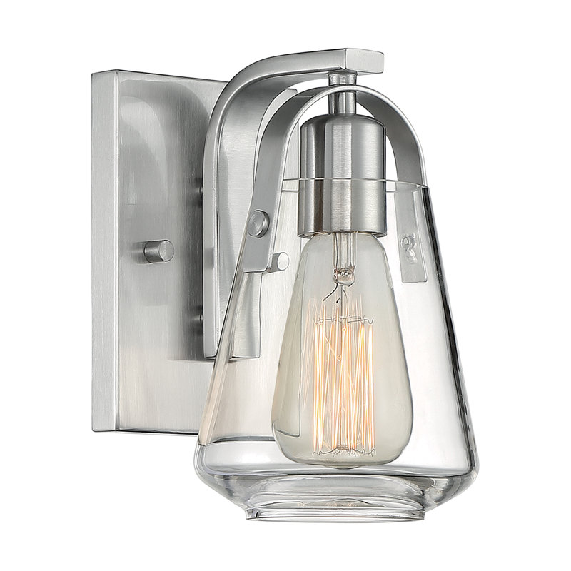 Powers Dimmable Bath Sconce, Brushed Nickel