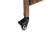 Outdoor Bar Cart, Rolling Wicker Bar Cart W/Storage Cabinet, Outdoor Bar Table With Wheels, Patio Kitchen Island Grill Cart W/Countertop, Brown