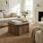 Aurel 31.5" Fluted Square Coffee Table-1711633964