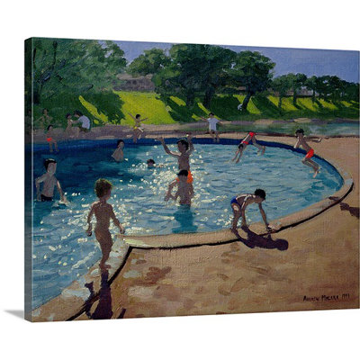 Annele, "Piscine" par Andrew Macara, reproduction d'art sur toile