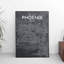 Phoenix City Map - Unframed Graphic Art Print on Paper-555571985-638119025
