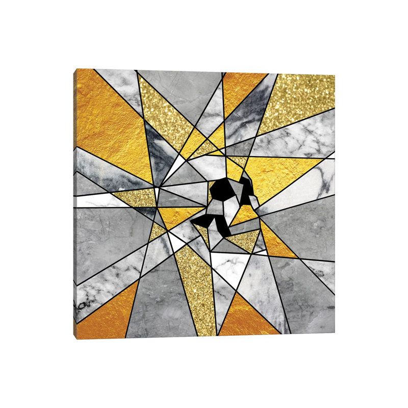 Fragment by Ali Gulec - Wrapped Canvas Print, 30.48 cm H x 30.48 cm W