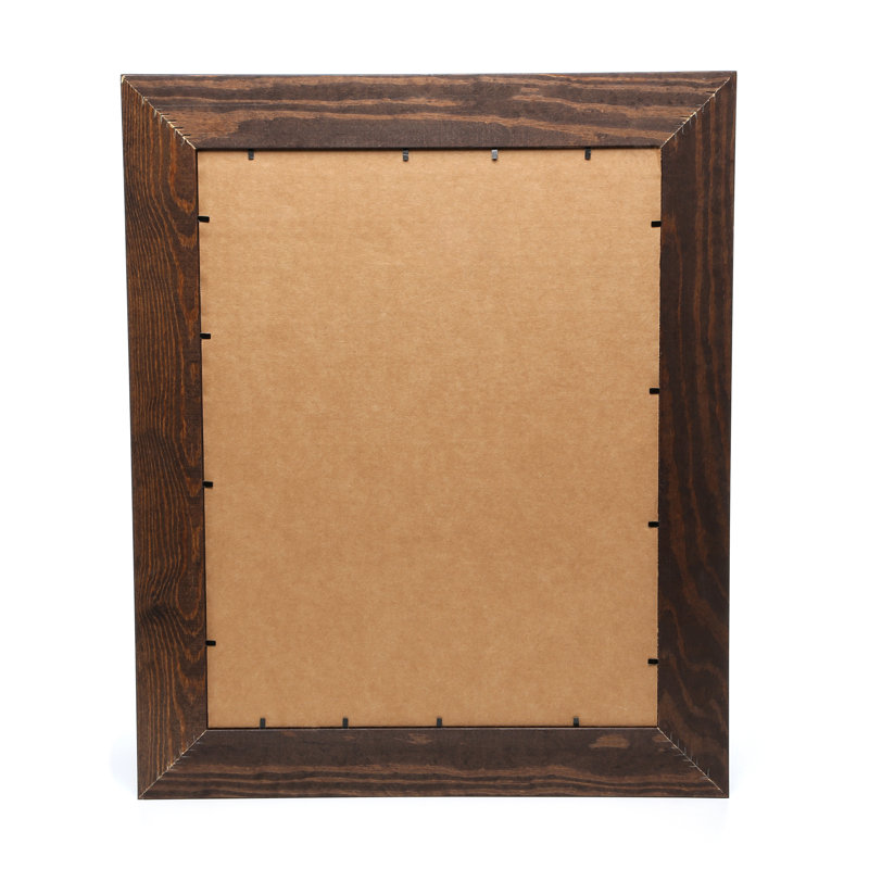 Wood Beveled Picture Frame, 20" x 24", American Walnut