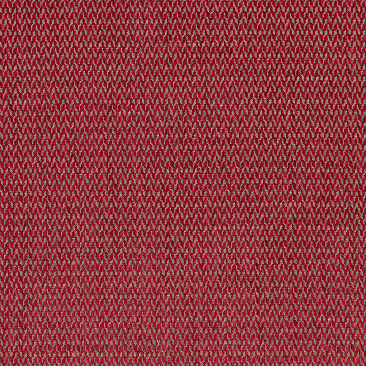 Tissu Merchante Cortona Chenille, Groseille