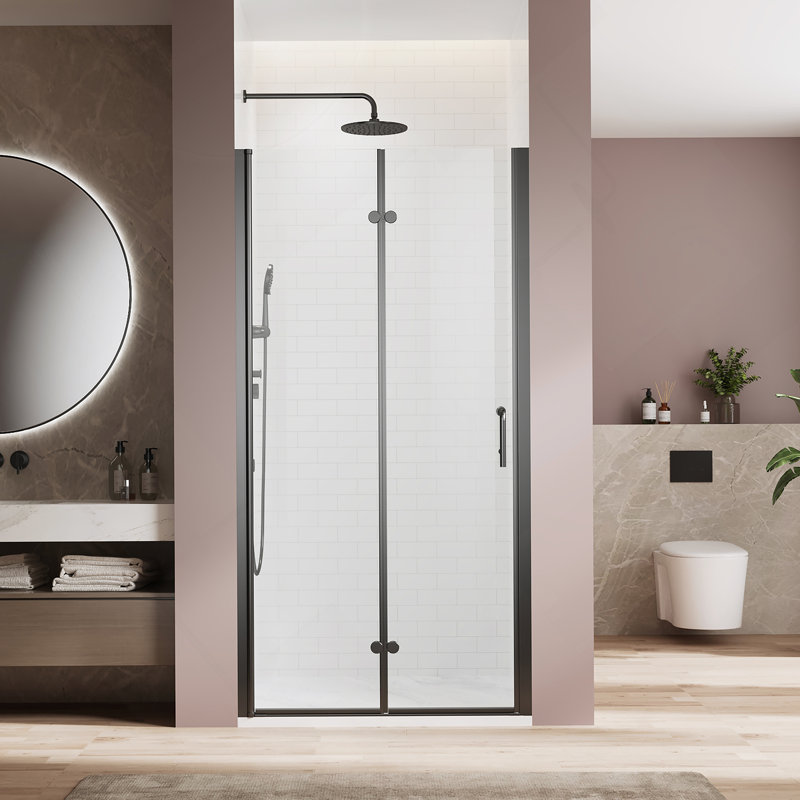 Porte de douche, porte de douche sans cadre pour espace de salle de bain