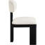 Chaise rembourrée en tissu texturé Lorello-75291333-74080301