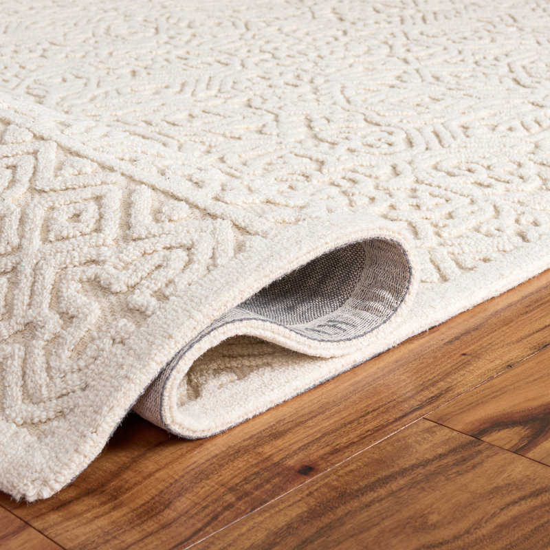 Textural 111 Hand Tufted 80% Wool; 20% Cotton Oriental Rug, Rectangle 8' x 10'