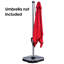 Base de parasol autoportante en plastique Dowell