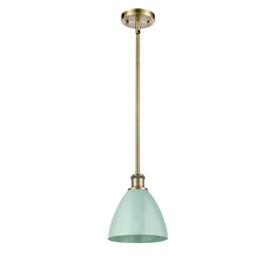 Luminaire suspendu conique à 1 lumière