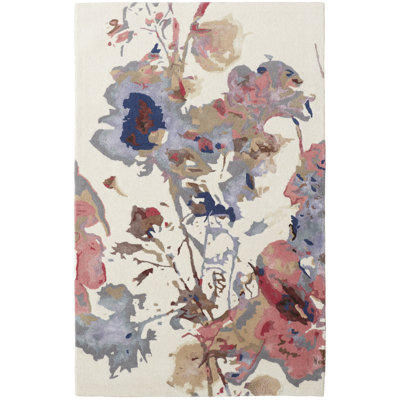Dafney Hand Tufted Floral Area Rug