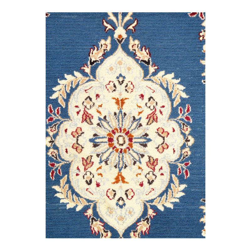 One-of-a-Kind Rectangle 3'9" X 6'2" Hand Knotted Area Rug