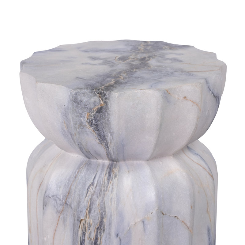Table d'appoint EOS 18,9 po Eos, Marbre bleu