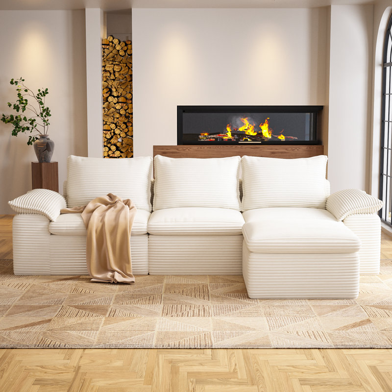 Canapé modulaire Boneless, Beige