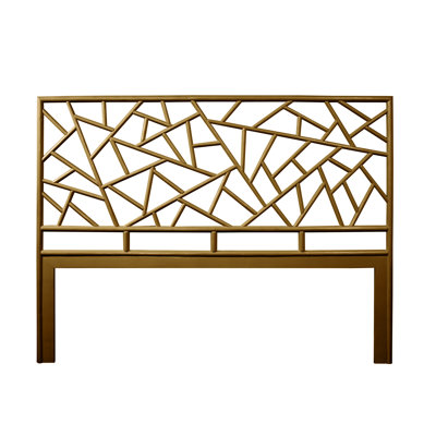 Tiffany Wicker/Rattan Open-Frame Headboard