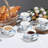 DNGJU 30.4oz. Floral Teapot Set