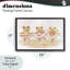 Cadre flottant Ballet Teddies Triplet, design par Amy Hall-2102233962-2102233963