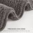 Splendor Charcoal 100% Cotton Tufted 3000 GSM Reversible 24x44'' Bath Rug-94655739-111300923