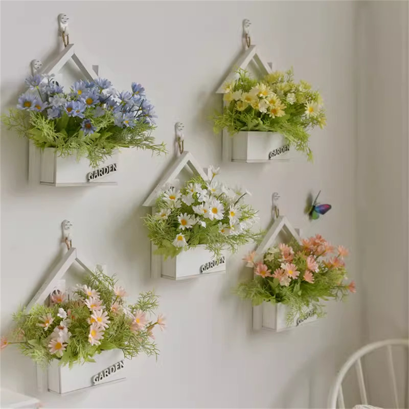 Wall-Mounted Artificial Flower