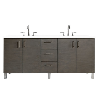 Metropolitan 72'' W Double Vanity