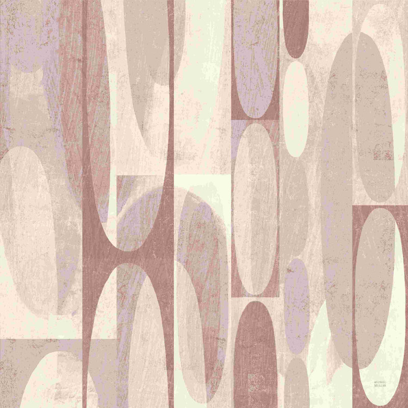Mod Pods Blush - impression sur toile tendue, H 12 po x l 12 po, No, Toile tendue