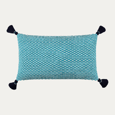 Ella Rectangular Cotton Pillow Cover and Insert