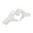Millsap Ceramic Hand Heart Sculpture -898518983