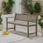 Aarna Solid Wood Acacia Outdoor Bench-1141118686