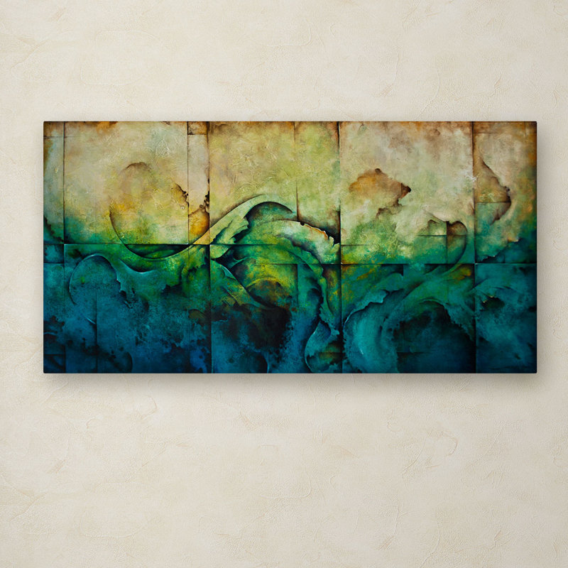 «Paradise» par Cody Hooper, reproduction sur toile, H 16 po x l 32 po x P 2 po